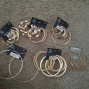 Hoop earrings